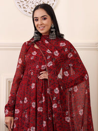 NG Stylish Glamorous Women Gowns with dupatta